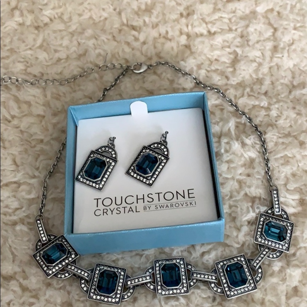 Monarch Earrings and Necklace